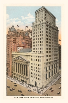 Paperback Vintage Journal New York Stock Exchange, New York City Book