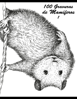 Paperback 100 Gravuras de Mamíferos 1 [Portuguese] Book