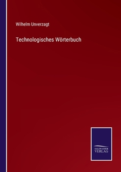Paperback Technologisches Wörterbuch [German] Book
