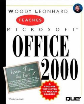 Paperback Woody Leonhard Teaches Microsoft Office 2000 Book