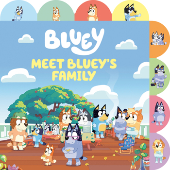 Board book Meet Bluey's Family: A Tabbed Board Book