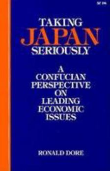 Paperback Taking Japan Seriously Book