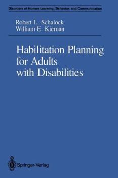 Paperback Habilitation Planning for Adults with Disabilities Book