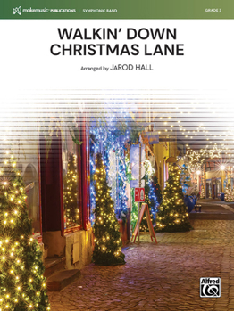 Paperback Walkin' Down Christmas Lane: Conductor Score & Parts Book