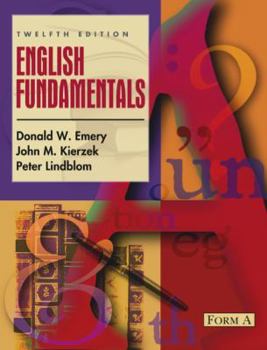 Paperback English Fundamentals: Form A (12th Edition) Book