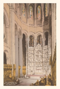 Paperback Vintage Journal Interior, St. John the Divine, New York City Book