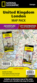 Loose Leaf United Kingdom, London [Map Pack Bundle] Book