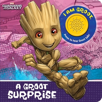 Board book Marvel Guardians of the Galaxy: A Groot Surprise Sound Book [With Battery] Book