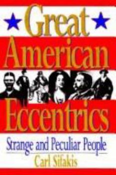 Hardcover Great American Eccentrics Book