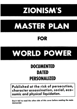 Paperback Zionism's Master Plan for World Power Book