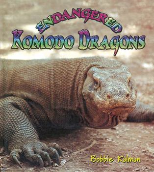 Paperback Endangered Komodo Dragons Book