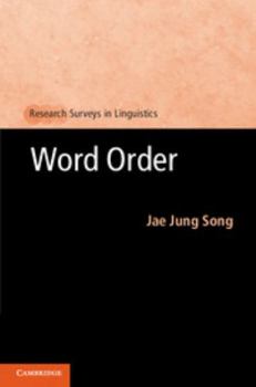 Word Order - Book  of the Research Surveys in Linguistics