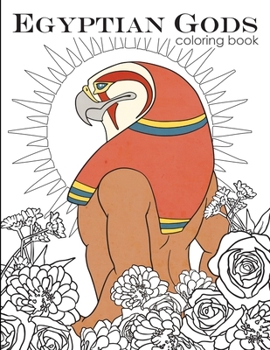 Paperback Egyptian Gods: Coloring Book