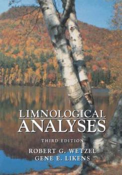Paperback Limnological Analyses Book