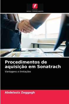 Paperback Procedimentos de aquisição em Sonatrach [Portuguese] Book