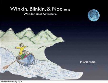 Toy Winkin, Blinkin, & Nod on a Wooden Boat Adventure Book