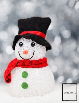 Christmas Time Lined Notebook Writing Pad Sketchbook: Unlined Ruled Pages Book (8.5 x 11 inches A4) - 100 Pages Journal II Planning, Drawing, Sketching, Writing (happy holidays)