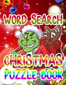 Paperback Word Search Christmas Puzzle Book: Holiday Fun for Adults and Kids Book