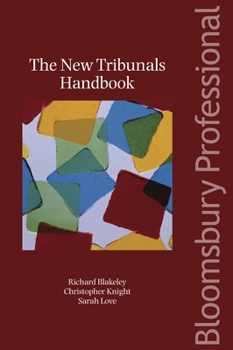 Paperback The New Tribunals Handbook Book