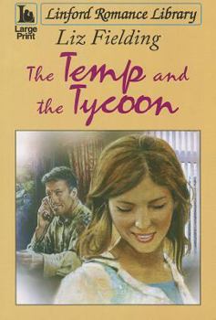 Paperback The Temp and the Tycoon [Large Print] Book