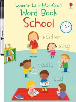 Paperback School (Little Wipe-Clean Word Books) Book