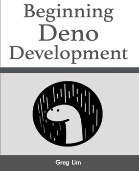 Paperback Beginning Deno Development Book