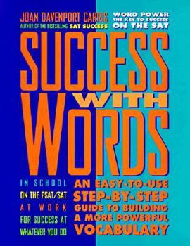 Paperback Peterson's Success with Words Book