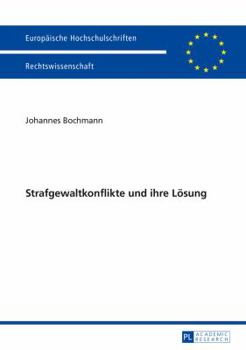 Paperback Strafgewaltkonflikte und ihre Loesung [German] Book