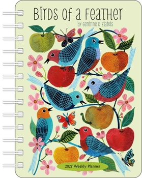 Misc. Birds of a Feather 2027 Weekly Planner Calendar Book