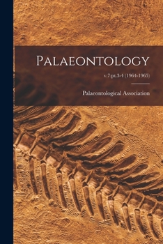 Paperback Palaeontology; v.7: pt.3-4 (1964-1965) Book