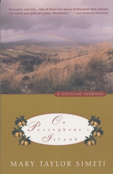 Paperback On Persephone's Island: A Sicilian Journal Book