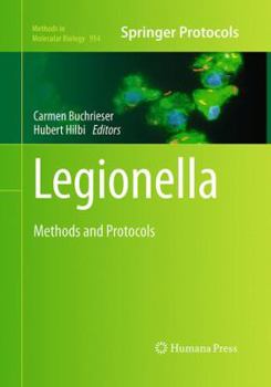 Paperback Legionella: Methods and Protocols Book