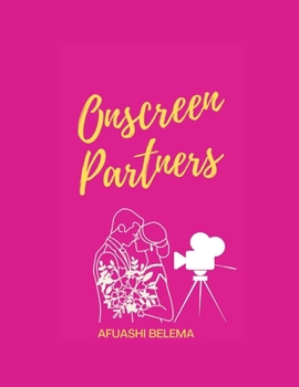 Paperback Onscreen Partners: An African Romance [Large Print] Book