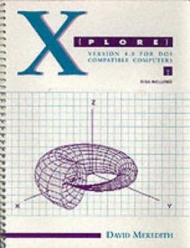 Hardcover X(plore) Version 4 for MS-DOS Compatible Computers 3.5 with Disk Book