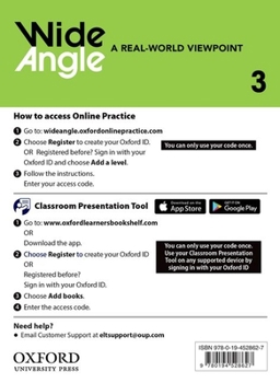 Misc. Wide Angle 3 Online Practice Teacher Access Card Pack Book