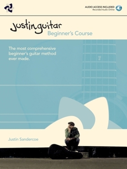 Paperback Justinguitar Beginner's Course Book/Online Audio Book