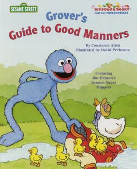 Hardcover Grover's Guide to Good Manners Book