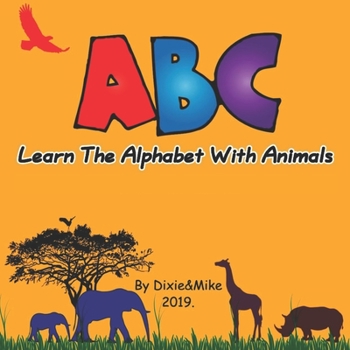 Paperback Learn the alphabet with animals Book