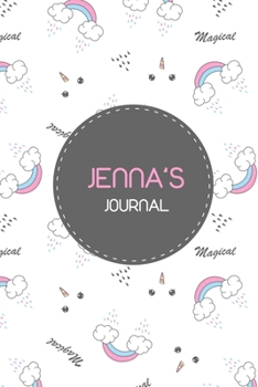 Jenna : Jenna's JOURNAL. Unique personalized Journal Gift for Jenna - Journal with beautiful colors, 120 Page, Thoughtful Cool Present for Jenna ( Jenna notebook): Journal for Jenna