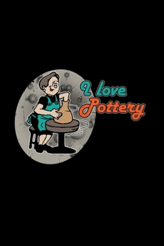 I love pottery: 6x9 Pottery | dotgrid | dot grid paper | notebook | notes