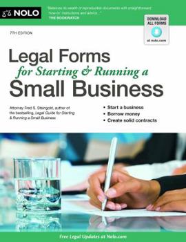 Paperback Legal Forms for Starting & Running a Small Business Book