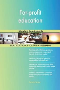 Paperback For-Profit Education Standard Requirements Book