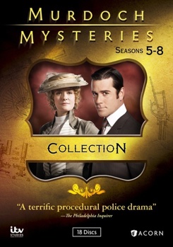 DVD Murdoch Mysteries Collection 5-8 Book