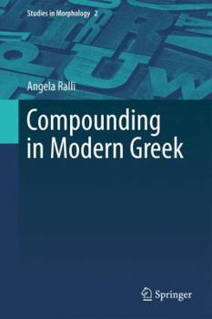 Hardcover Compounding in Modern Greek Book