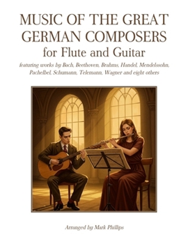 Paperback Music of the Great German Composers for Flute and Guitar Book