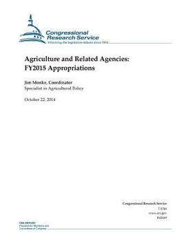 Paperback Agriculture and Related Agencies: FY2015 Appropriations Book