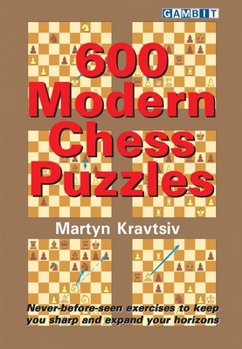 Paperback 600 Modern Chess Puzzles Book