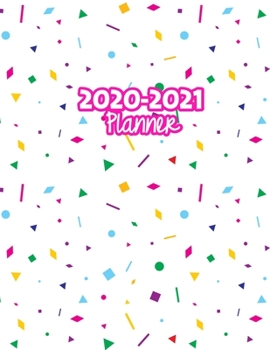 2020-2021 Planner: Two Year Calendar Organizer and Goal Journal | January 2020 - December 2021 Daily, Weekly and Monthly Planner Book with Back Sticker Expression Wall for 2 Years | Design Code 259961