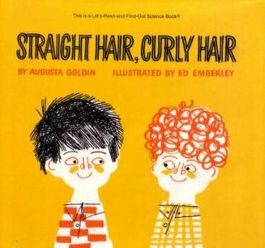 Hardcover Straight Hair, Curly Hair Book