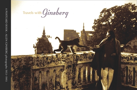Card Book Travels with Ginsberg: A Postcard Book: Allen Ginsberg Photographs Book